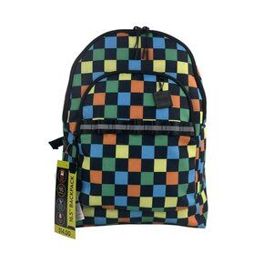 CRCKT Unisex Pop Checkered Multi-Color Backpack